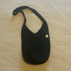 The Sak Crochet black purse